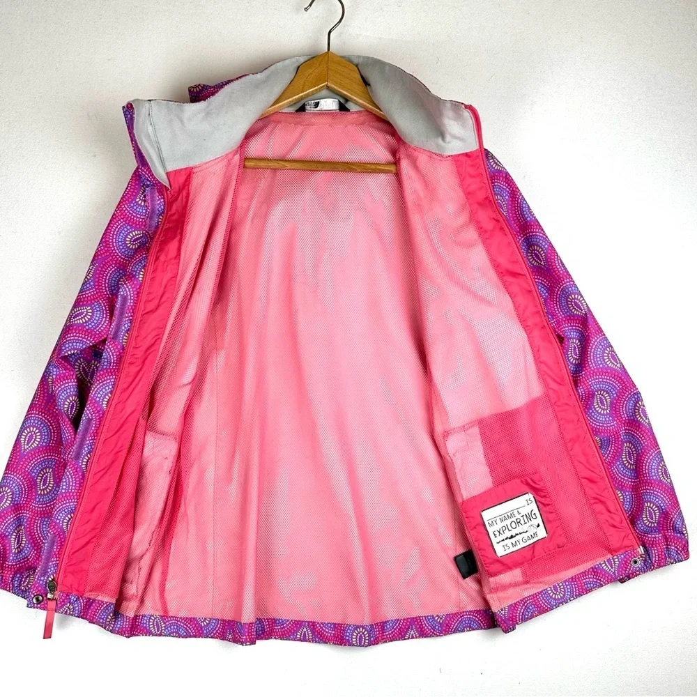 The North Face Novelty Printed Hooded Lightweight Windbreaker Jacket